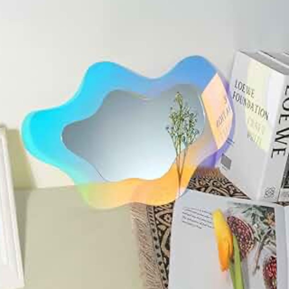 Other - Funky acrylic decorative modern wall mirror